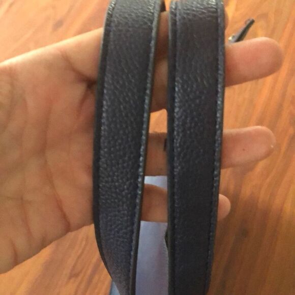 Neiman Marcus navy medium size tote with tassels - Picture 4 of 7